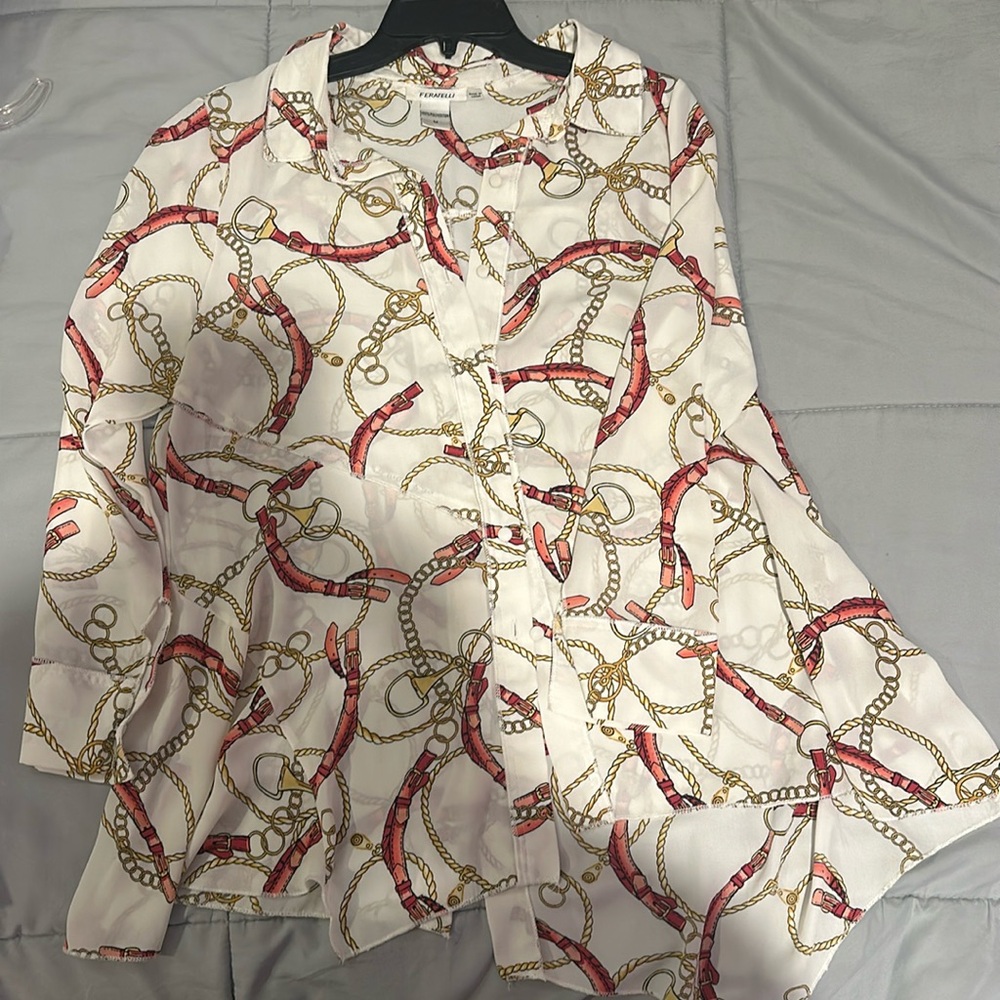 Feratelli Chain Blouse